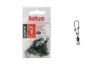 Купить Вертлюг с застежкой Saikyo SA-302-02 - 10 шт арт. SA-302-02