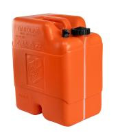 Бак топливный вертикальный переносной без указателя уровня в комплекте с переходником "елочка", 22 л