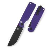 Купить Нож Bestech Glok сталь 14C28N, рукоять G10 фиолетовая арт. BG55D