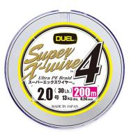 Купить Пл.шн. Duel PE Super X-Wire 4 200m 5Color-Yellow Marking #0,8 (0,15мм) 6,4kg арт. H3589N-5CR