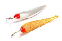 Купить Блесна вертикальная ECOPRO Dancer,  70мм, 11г, S/G, Двойник арт. EPSDS70SG