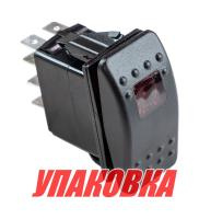 П-ль 3х поз ON-ON-ON 12В/20А 8Р подсветка (упаковка из 10 шт.)