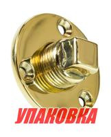 Купить Шпигат латунный с резьбовой пробкой 18 мм (упаковка из 30 шт.) арт. 12334_pkg_30