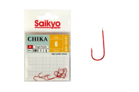 Купить Крючки Saikyo KH-10101 R CHIKA №6 (10 шт.) арт. KH-10101R6-10