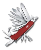 Купить Нож перочинный VICTORINOX WorkChamp XL, 111 мм, 31 функция, с фиксатором лезвия, красный арт. 0.8564.XL