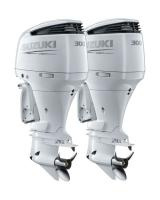 Купить Спарка из 2 моторов Suzuki DF300APX, белые арт. 2xDF300APX_white