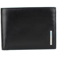 Купить Кошелек Piquadro Blue Square, черный, 12,5x9x2 см арт. PU257B2R/N