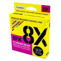 Леска плетеная SFX 8X разноцветная 150 м 0.185 мм 13 кг PE 1.2