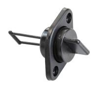 Шпигат пластиковый с резьбовой пробкой 19 мм