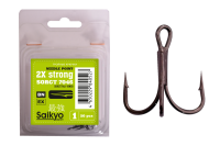 Купить Крючки Saikyo тройн.7046 BN 2X №  1 (50шт) арт. SORCT7046-1BN50