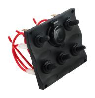 Купить Панель бортового питания 5 переключателей; разъем прикуриватель арт. C91341