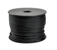 Купить Трос полиэтиленовый, черный, d 8 мм, L 200 м арт. PE8NEM