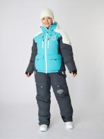 Купить Костюм зимний Alaskan Vanda жен. XL бел/голуб/сер (куртка+полукомбинезон) арт. ASVWBGXL
