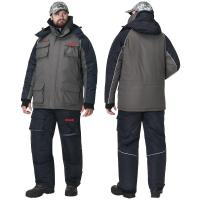 Купить Костюм зимний Alaskan Russian Mission хаки/черный 3XL (куртка+полукомбинезон) арт. AWSRMKBXXXL