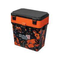 Ящик рыболовный зимний SHARK оранжевый (HS-IB-19-SHO) Helios