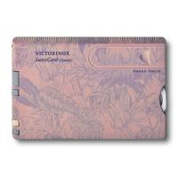 Швейцарская карточка Victorinox SwissCard Classic, розовая (подар. упаковка)