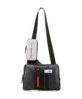 Купить Сумка Piquadro Urban, серая/черная, 27x20x3,5 см арт. CA4974UB00/GRN