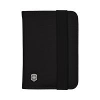 Обложка для паспорта Victorinox Travel Accessories 5.0 Passport Holder, с RFID защитой, чёрная, 10x1