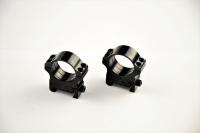 Кольца Rusan Weaver на 25,4мм H12 под шестигранник (050-25,4-12-V)