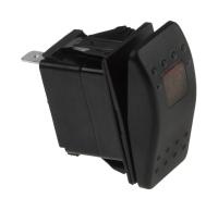 Купить Переключатель двухпозиционный (ON)-OFF 12 В/20А 3Р с подсветкой без фиксации 1 положения арт. 4620136054911