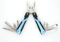 Купить Мультитул Stinger, 104x45 мм, 14 функций, сталь/пластик, сине-чёрный, в комплекте нейлоновый чехол арт. MT-A017