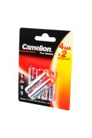 Купить Camelion Plus Alkaline 4+2LR03-BP LR03 4+2шт BL6 арт. 19256
