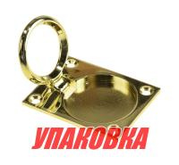 Купить Ручка палубная потайная 63х48х8 мм, латунь (упаковка из 5 шт.) арт. 12171_pkg_5
