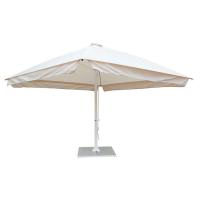 Купить Зонт Митек 3,0х3,0 (4; 25х25мм) с воланом, Ст, 50мм (компл) белый арт. 1078828