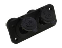 Купить Панель с двумя разъёмами прикуривателя арт. AES1214392P