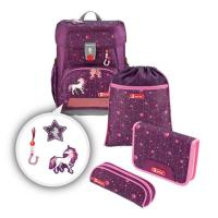 Купить Ранец Step By Step Cloud Dreamy Unicorn темно-розовый 4 предмета арт. 0183689