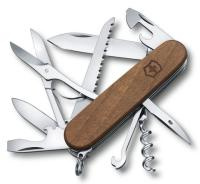 Купить Нож перочинный VICTORINOX Huntsman, 91 мм, 13 функций, рукоять из орехового дерева арт. 1.3711.63