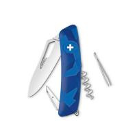Купить Швейцарский нож SWIZA SH01 R Camouflage, 95 мм, 7 функций, камо синий арт. KSH.0010.2030