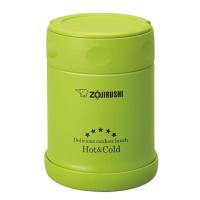 Термос для еды Zojirushi SW-EXE (0,35 литра), зеленый с чехлом