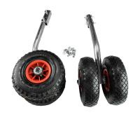 Купить Колеса транцевые для надувной лодки, модульные, удлиненные, двойные, D260 мм (комплект) арт. pat_067