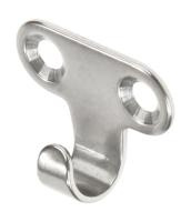 Купить Крючок для одежды 32х12х1.5 мм; нержавеющий арт. 21400