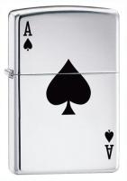 Зажигалка ZIPPO Сlassic с покрытием High Polish Chrome, латунь/сталь, серебристая, 38x13x57 мм