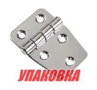 Купить Петля 57х37х2 мм нержавеющая (упаковка из 10 шт.) арт. 52562_pkg_10