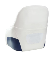 Купить Кресло с болстером Ocean Flip Up, обивка белый/синий винил (упаковка из 2 шт.) арт. 13127-MR_pkg_2