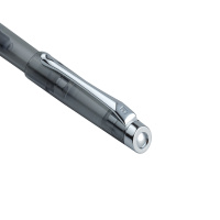 Купить Ручка перьевая Pierre Cardin I-SHARE. Цвет - серый прозрачный.Упаковка Е-2. арт. PC4211FP