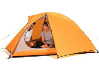 Купить Палатка  Naturehike сверхлегкая + коврик NH18A180-D, оранжевая, 6927595731949 арт. 6927595731949