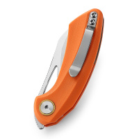 Купить Нож Bestech Bihai сталь 14C28N, рукоять G10 оранжевая арт. BG53B-1