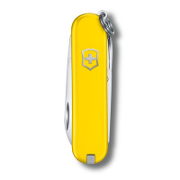Купить Нож-брелок VICTORINOX Classic SD Colors "Sunny Side", 58 мм, 7 функций, жёлтый арт. 0.6223.8G