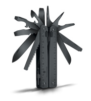 Купить Мультитул VICTORINOX SwissTool BS, 115 мм, 286 г, 29 функций, чёрный, в нейлоновом чехле арт. 3.0323.3CN