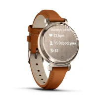 Купить GARMIN  LILY 2 Classic Cream Gold / Tan Leather Band 010-02839-02 арт. 010-02839-02