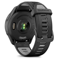 Купить GARMIN FORERUNNER 265, Black Bezel and Case with Black/Powder Gray Silicone Band 010-02810-50 арт. 010-02810-50