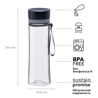 Купить Aveo Бутылка для воды 0,6L Светло-Серая (10-01102-112) арт. 10-01102-112