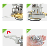 Купить Туристическая газовая горелка BRS-3 с пьезоподжигом арт. BRS-3