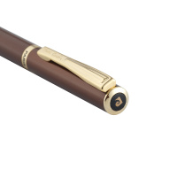 Купить Ручка шариковая Pierre Cardin ECO, цвет - коричневый металлик. Упаковка Е или Е-1 арт. PC0866BP