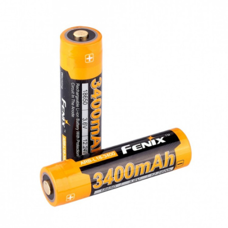 Купить Аккумулятор 18650 Fenix 3400 mAh Li-ion, ARB-L2S арт. ARB-L2S