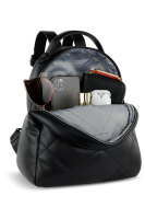 Купить Рюкзак женский Bugatti Cara, чёрный, полиуретан, 25,5х11х27,5 см, 7 л арт. 49615101